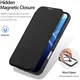 Dux Ducis iPhone 16 Pro Hoesje MagSafe RFID Book Case 360° Stand Zwart afbeelding 6