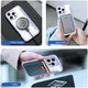 Dux Ducis iPhone 16 Pro Hoesje MagSafe RFID Book Case 360° Stand Paars afbeelding 12