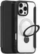 Dux Ducis iPhone 16 Pro Max Hoesje MagSafe RFID Book Case 360° Stand Zwart afbeelding 2