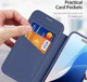 Dux Ducis iPhone 16 Pro Max Hoesje MagSafe RFID Book Case 360° Stand Blauw afbeelding 10