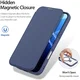 Dux Ducis iPhone 16 Pro Max Hoesje MagSafe RFID Book Case 360° Stand Blauw afbeelding 6