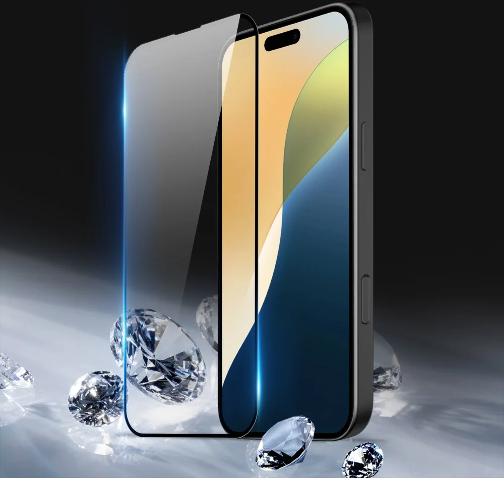 Dux Ducis Apple iPhone 16 Plus Screen Protector 9H Tempered Glass 0.33mm afbeelding 2