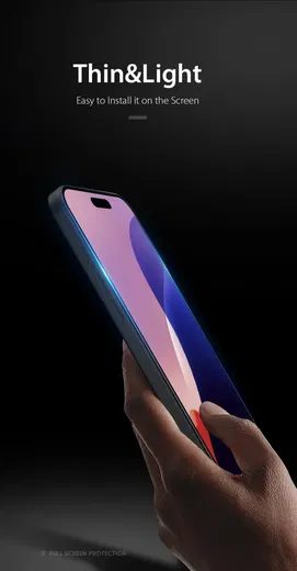 Dux Ducis Apple iPhone 16 Pro Max Screen Protector 9H Tempered Glass 0.33mm afbeelding 6