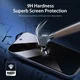 Dux Ducis Apple iPhone 16 Screen Protector Privacy Tempered Glass 9H afbeelding 4
