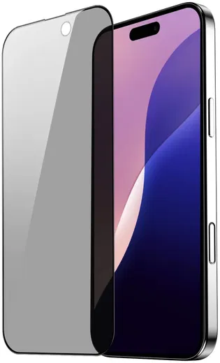 Dux Ducis Apple iPhone 16 Pro Max Screen Protector Privacy Tempered Glass 9H afbeelding 2