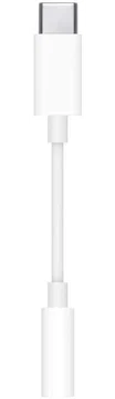 Originele Apple USB-C naar 3,5mm Jack Apple Oortjes Adapter Wit