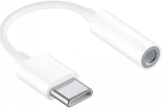 Originele Apple USB-C naar 3,5mm Jack Apple Oortjes Adapter Wit afbeelding 3