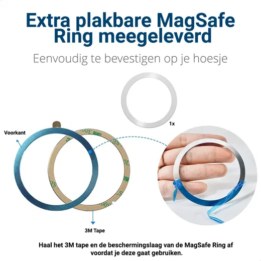 SBG MagSafe Telefoon Houder voor Stuur, Sportschool, Hardloopband Zwart afbeelding 7