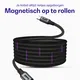 Buddi Flex USB-C naar USB-C Magnetische Kabel 60W Fast Charge 1M Zwart afbeelding 2