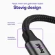 Buddi Flex USB-C naar USB-C Kabel 100W Super Fast Charge 3M Zwart afbeelding 5
