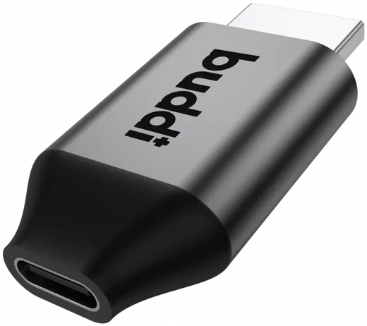Buddi Ease USB-C naar HDMI 4K@60Hz Adapter Grijs afbeelding 8