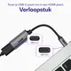Buddi Ease USB-C naar HDMI USB 3.1 4K@60Hz Adapter 20CM Grijs afbeelding 2