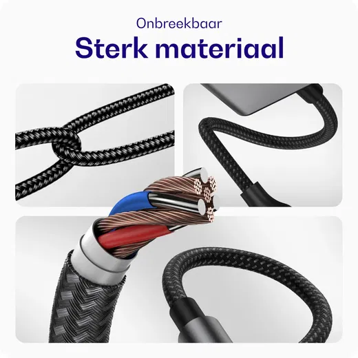 Buddi Ease USB-C naar HDMI USB 3.1 4K@60Hz Adapter 20CM Grijs afbeelding 5