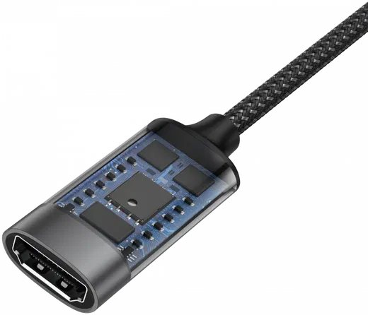 Buddi Ease USB-C naar HDMI USB 3.1 4K@60Hz Adapter 20CM Grijs afbeelding 8