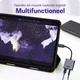 Buddi Ease USB-C en 3.5mm Jack naar USB-C Adapter 60W PD / DAC Chip Grijs afbeelding 3