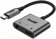 Buddi Ease USB-C en 3.5mm Jack naar USB-C Adapter 60W PD / DAC Chip Grijs afbeelding 9