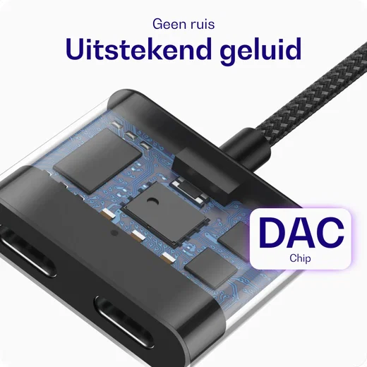Buddi Ease USB-C naar USB-C en USB-C Adapter Splitter Grijs afbeelding 4