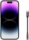 Buddi Ease 3.5mm Headset Jack Aux naar USB-C Adapter met DAC Chip Zwart afbeelding 12