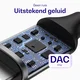Buddi Ease 3.5mm Headset Jack Aux naar Lightning Adapter met DAC Chip Zwart afbeelding 6