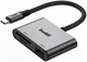 Buddi Ease USB-C SD Kaartlezer Adapter met USB A converter Grijs afbeelding 12