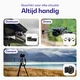 Buddi Ease USB-C SD Kaartlezer Adapter met USB A converter Grijs afbeelding 4