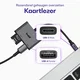 Buddi Ease USB-C SD Kaartlezer Adapter met USB A converter Grijs afbeelding 7