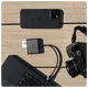 Buddi Ease USB-C SD Kaartlezer Adapter met USB A converter Grijs afbeelding 10