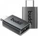 Buddi Ease USB-A naar USB-C Adapter Koppelstuk USB 3.0 Grijs afbeelding 9