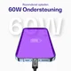 Buddi Flex USB-C Female naar USB-C Male Verlengkabel 60W 2M Zwart afbeelding 5
