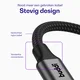 Buddi Flex USB-C Female naar USB-C Male Verlengkabel 60W 3M Zwart afbeelding 6