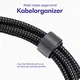Buddi Flex USB-C Female naar USB-C Male Verlengkabel 60W 3M Zwart afbeelding 9