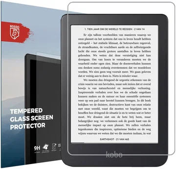 Rosso Kobo Clara 2E 9H Tempered Glass Screen Protector