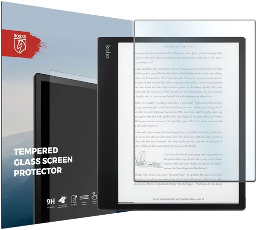 Rosso Kobo Elipsa 2E 9H Tempered Glass Screen Protector afbeelding 1