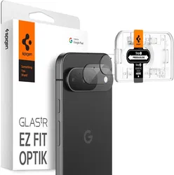 Spigen EZ Fit Optik Pro Google Pixel 9 Camera Lens Protector Transparant 2-Pack afbeelding