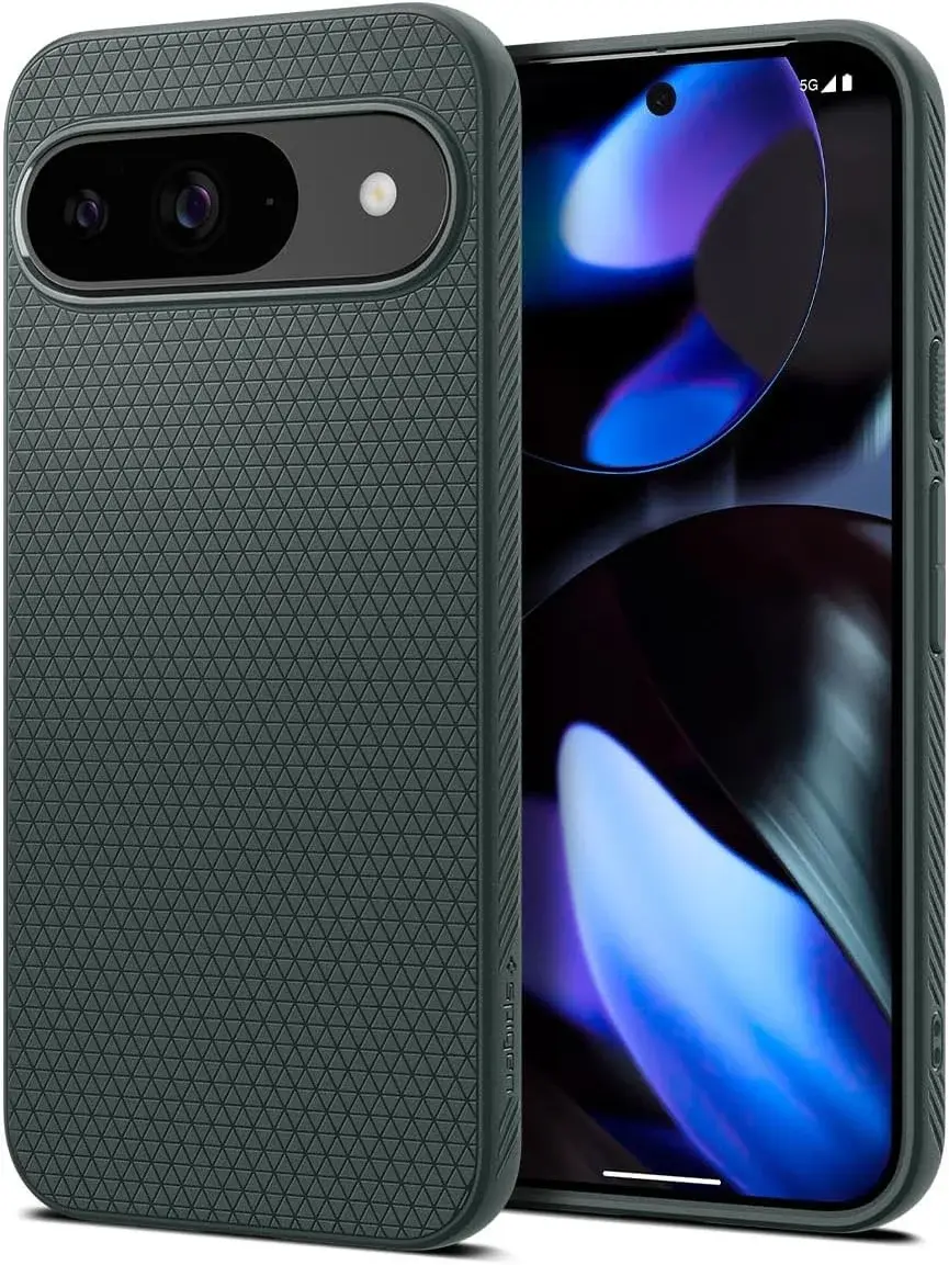 Spigen Liquid Air Google Pixel 9 / 9 Pro Hoesje Back Cover Groen afbeelding 1