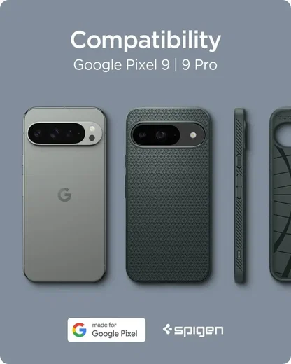 Spigen Liquid Air Google Pixel 9 / 9 Pro Hoesje Back Cover Groen afbeelding 2