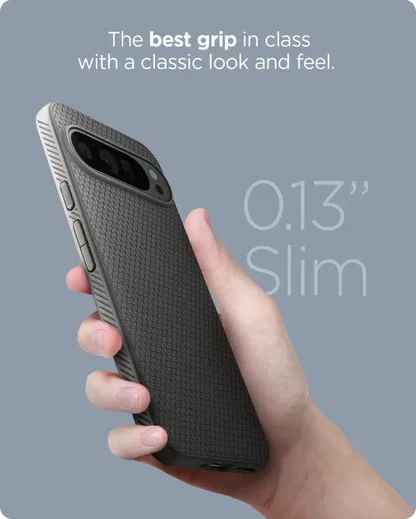 Spigen Liquid Air Google Pixel 9 Pro XL Hoesje Back Cover Grijs afbeelding 6