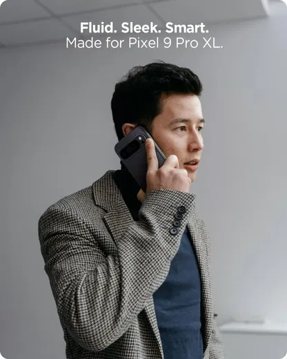 Spigen Liquid Air Google Pixel 9 Pro XL Hoesje Back Cover Zwart afbeelding 7