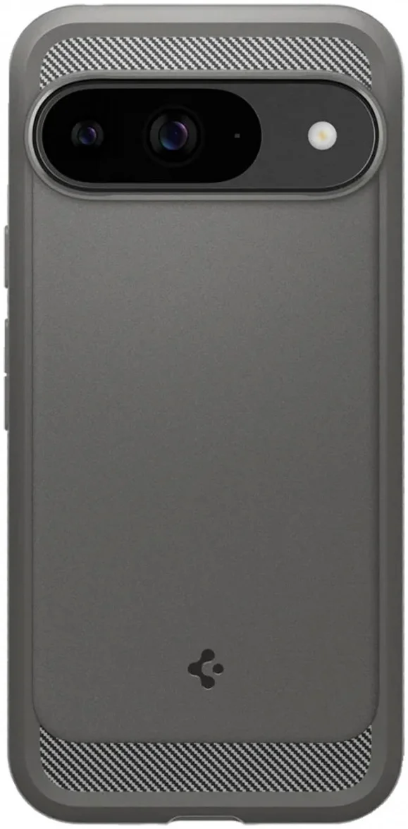 Spigen Rugged Armor Google Pixel 9 / 9 Pro Hoesje Back Cover Grijs afbeelding 2