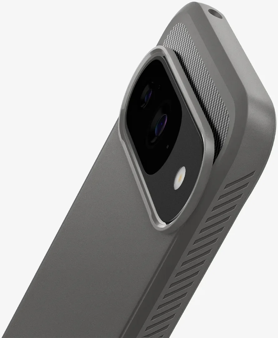 Spigen Rugged Armor Google Pixel 9 / 9 Pro Hoesje Back Cover Grijs afbeelding 9