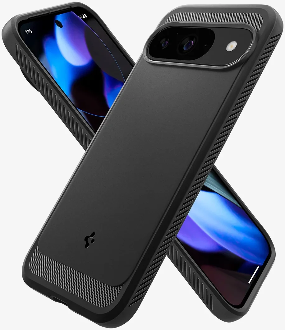 Spigen Rugged Armor Google Pixel 9 / 9 Pro Hoesje Back Cover Zwart afbeelding 10