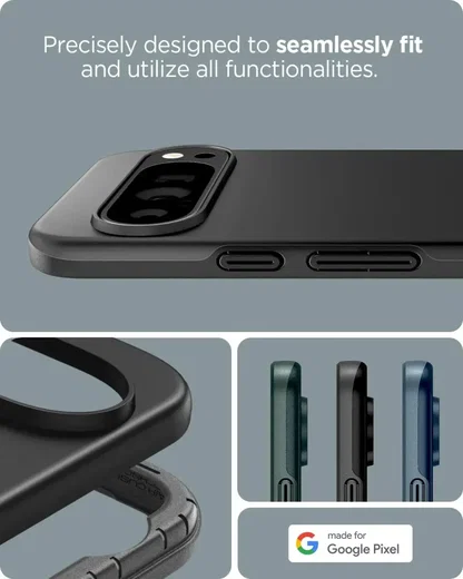 Spigen Thin Fit Google Pixel 9 Pro XL Hoesje Back Cover Zwart afbeelding 7
