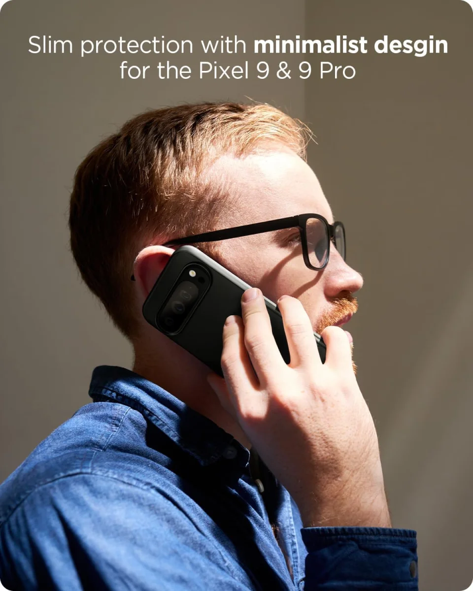 Spigen Thin Fit Google Pixel 9 / 9 Pro Hoesje Back Cover Zwart afbeelding 3