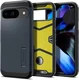 Spigen Tough Armor Google Pixel 9 / 9 Pro Hoesje Back Cover Metal Slate