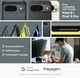 Spigen Tough Armor Google Pixel 9 / 9 Pro Hoesje Back Cover Metal Slate afbeelding 2