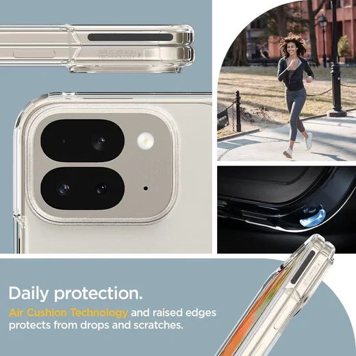 Spigen Ultra Hybrid Google Pixel 9 Pro Fold Hoesje Back Cover Transparant afbeelding 6