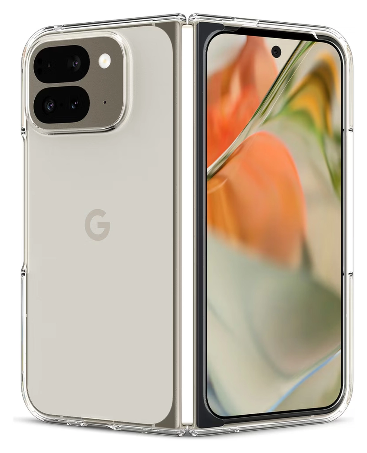Spigen Ultra Hybrid Google Pixel 9 Pro Fold Hoesje Back Cover Transparant afbeelding 9