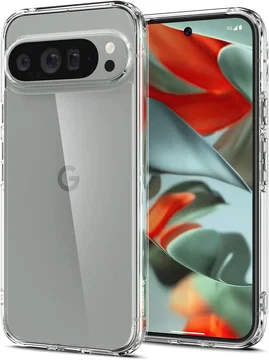 Spigen Ultra Hybrid Google Pixel 9 Pro XL Hoesje Back Cover Transparant