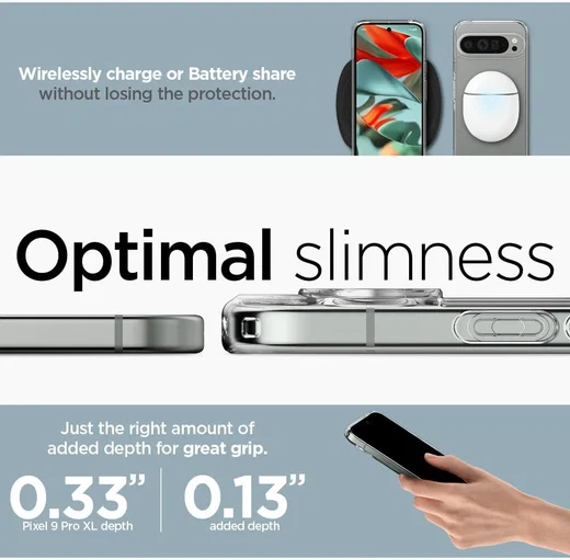 Spigen Ultra Hybrid Google Pixel 9 Pro XL Hoesje Back Cover Transparant afbeelding 6