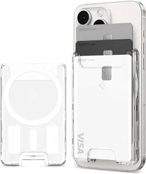 Spigen Ultra Hybrid Magsafe Kaarthouder Transparant afbeelding